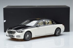 Mercedes Maybach S680 X223 Blanc Norev 1:18 B66961424 Métal Moulé — image 7 sur 7