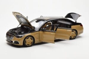 Mercedes Maybach S680 W223 Obsidian Noir Sand Almost Real 1:18 820124 Métal Moulé — image 2 sur 7