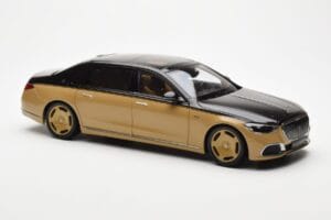 Mercedes Maybach S680 W223 Obsidian Noir Sand Almost Real 1:18 820124 Métal Moulé — image 5 sur 7