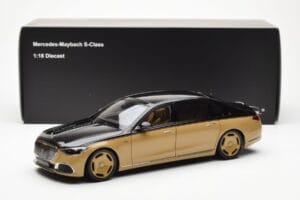 Mercedes Maybach S680 W223 Obsidian Noir Sand Almost Real 1:18 820124 Métal Moulé — image 7 sur 7