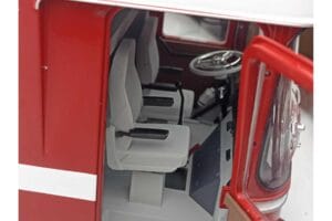 Mercedes O317 Porsche Transporter Rouge CMR 1:18 CMR149 Métal Moulé — image 11 sur 12