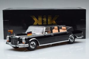 Mercedes 600 Pullman W100 Landaulet Queen Elizabeth II KK-Scale 1:18 KKDC181185 Métal Moulé — image 6 sur 6