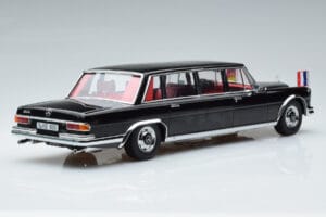 Mercedes 600 Pullman W100 W. Brandt G. Pompidou KK-Scale 1:18 KKDC181134 Métal Moulé — image 2 sur 6