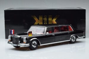 Mercedes 600 Pullman W100 W. Brandt G. Pompidou KK-Scale 1:18 KKDC181134 Métal Moulé — image 6 sur 6