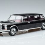 Mercedes 600 LWB Pullman W100 Noir MCG 1:18 MCG18187 Métal Moulé