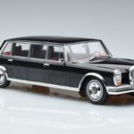 Mercedes 600 LWB Pullman W100 Noir MCG 1:18 MCG18187 Métal Moulé - image 4 of 6