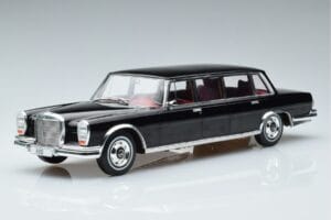 Mercedes 600 LWB Pullman W100 Noir MCG 1:18 MCG18187 Métal Moulé