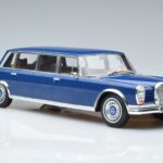 Mercedes S-Class 600 W100 LWB Pullman Bleu Foncé MCG 1:18 MCG18189 Métal Moulé - image 4 of 6