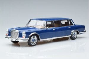 Mercedes S-Class 600 W100 LWB Pullman Bleu Foncé MCG 1:18 MCG18189 Métal Moulé