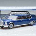 Mercedes S-Class 600 W100 LWB Pullman Bleu Foncé MCG 1:18 MCG18189 Métal Moulé - image 6 of 6