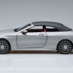 Mercedes S-Class A217 Cabriolet Gris Norev 1:18 B66960355 Métal Moulé - image 4 of 8