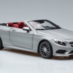 Mercedes S-Class A217 Cabriolet Gris Norev 1:18 B66960355 Métal Moulé - image 6 of 8