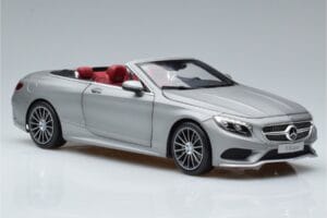 Mercedes S-Class A217 Cabriolet Gris Norev 1:18 B66960355 Métal Moulé — image 6 sur 8
