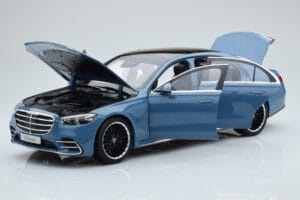 Mercedes S-Class W223 Vintage Bleu Norev 1:18 B66960828 Métal Moulé — image 2 sur 7