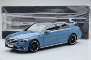Mercedes S-Class W223 Vintage Bleu Norev 1:18 B66960828 Métal Moulé — image 7 sur 7