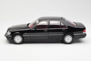 Mercedes S600 W140 Noir Norev 1:18 183722 Métal Moulé — image 4 sur 8
