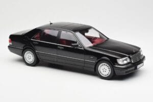 Mercedes S600 W140 Noir Norev 1:18 183722 Métal Moulé — image 6 sur 8