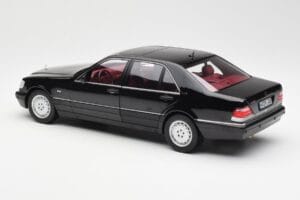 Mercedes S600 W140 Noir Norev 1:18 183722 Métal Moulé — image 7 sur 8