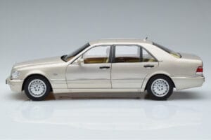 Mercedes S600 W140 Argent Norev 1:18 183723 Métal Moulé — image 4 sur 7