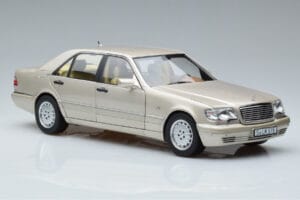Mercedes S600 W140 Argent Norev 1:18 183723 Métal Moulé — image 5 sur 7