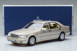 Mercedes S600 W140 Argent Norev 1:18 183723 Métal Moulé — image 7 sur 7