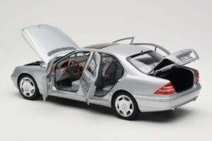 Mercedes S600 W220 Argent Métallique Norev 1:18 183810 Métal Moulé — image 5 sur 8