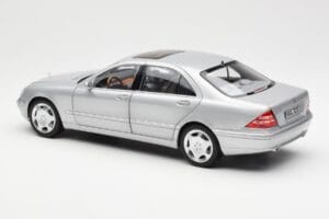 Mercedes S600 W220 Argent Métallique Norev 1:18 183810 Métal Moulé — image 7 sur 8