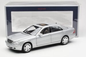 Mercedes S600 W220 Argent Métallique Norev 1:18 183810 Métal Moulé — image 8 sur 8