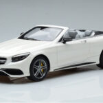 Mercedes AMG S63 A217 Cabriolet Diamond Blanc GT Spirit 1:18