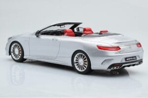 Mercedes AMG S65 A217 Cabriolet Argent GT Spirit 1:18 GT764 Résine — image 5 sur 6