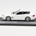 Mercedes SL 55 AMG R230 Blanc Minichamps 1:43