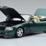 Mercedes SL500 R129 Vert Métallisé Norev 1:18 183753 Métal Moulé - image 2 of 8