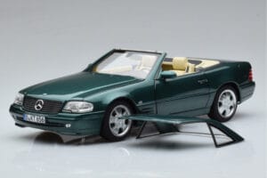 Mercedes SL500 R129 Vert Métallisé Norev 1:18 183753 Métal Moulé — image 3 sur 8