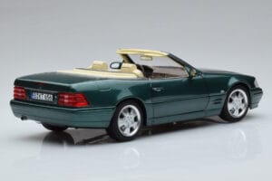 Mercedes SL500 R129 Vert Métallisé Norev 1:18 183753 Métal Moulé — image 4 sur 8