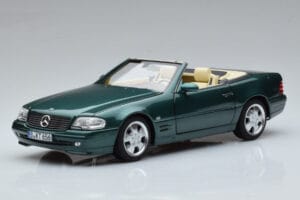 Mercedes SL500 R129 Vert Métallisé Norev 1:18 183753 Métal Moulé