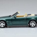 Mercedes SL500 R129 Vert Métallisé Norev 1:18 183753 Métal Moulé - image 5 of 8