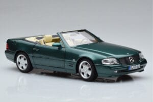 Mercedes SL500 R129 Vert Métallisé Norev 1:18 183753 Métal Moulé — image 6 sur 8