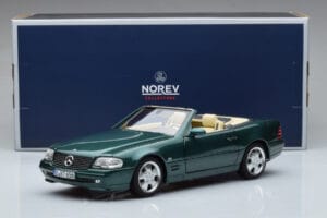 Mercedes SL500 R129 Vert Métallisé Norev 1:18 183753 Métal Moulé — image 8 sur 8