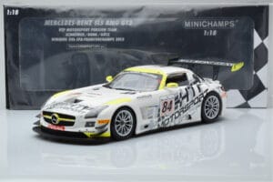 Mercedes SLS AMG GT3 HTP Motorsport Persson #84 B. Schneider / M. Buhk / M. Gotz Winners 24 Hours of Spa-Francorchamps 2013 M — image 6 sur 6