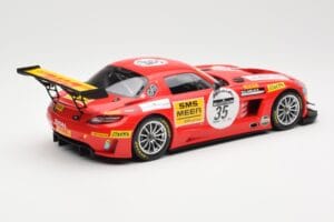 Mercedes SLS AMG GT3 #35 Team Black Falcon T. Heyer / Jafer / Lemeret 24 Hours of Spa 2011 Minichamps 1:18 151113135 Métal Mo — image 2 sur 6