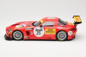 Mercedes SLS AMG GT3 #35 Team Black Falcon T. Heyer / Jafer / Lemeret 24 Hours of Spa 2011 Minichamps 1:18 151113135 Métal Mo — image 3 sur 6