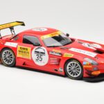 Mercedes SLS AMG GT3 #35 Team Black Falcon T. Heyer / Jafer / Lemeret 24 Hours of Spa 2011 Minichamps 1:18 - image 4 of 6