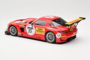 Mercedes SLS AMG GT3 #35 Team Black Falcon T. Heyer / Jafer / Lemeret 24 Hours of Spa 2011 Minichamps 1:18 151113135 Métal Mo — image 5 sur 6