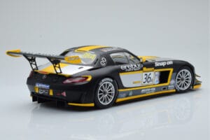 Mercedes SLS AMG GT3 Team Erebus Motorsport #36 B. Schneider / A. Jager / C. Roloff Winners Bathurst 12 Hours 2013 Minichamps — image 2 sur 6