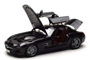 Mercedes SLS AMG Obsidian Noir Métallique Minichamps 1:18 B66960042 Métal Moulé — image 2 sur 7
