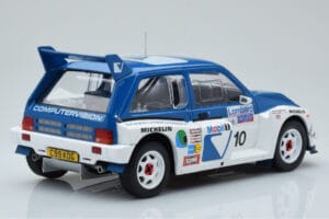 MG Metro 6R4 #10 M. Wilson / N. Harris RAC Rally 1986 IXO 1:18 18RMC068A Métal Moulé — image 2 sur 6