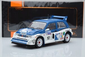 MG Metro 6R4 #10 M. Wilson / N. Harris RAC Rally 1986 IXO 1:18 18RMC068A Métal Moulé — image 6 sur 6