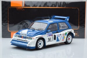 MG Metro 6R4 #14 D. Llewellin / P. Short RAC Rally 1986 IXO 1:18 18RMC068C Métal Moulé — image 6 sur 6