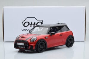 Mini Cooper S JCW F56 Rouge Otto 1:18 OT984 Résine — image 6 sur 6