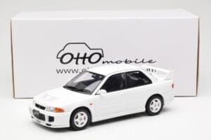 Mitsubishi Lancer Evo III Scotia Blanc Otto 1:18 OT1065 Résine — image 6 sur 6
